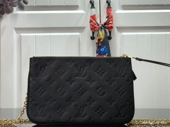 Aaa replica bags ZIP POCHETTE LOUIS VUITTON DOUBLE 0804